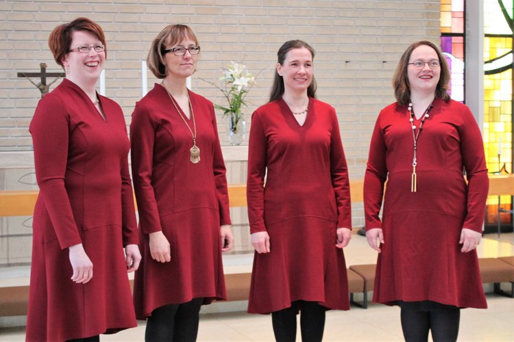 Lauluyhtye Kuura konsertoi Kalajoella