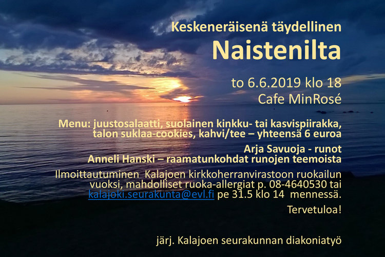 Keskeneräisenä täydellinen – Naistenilta Cafe MinRoséssa