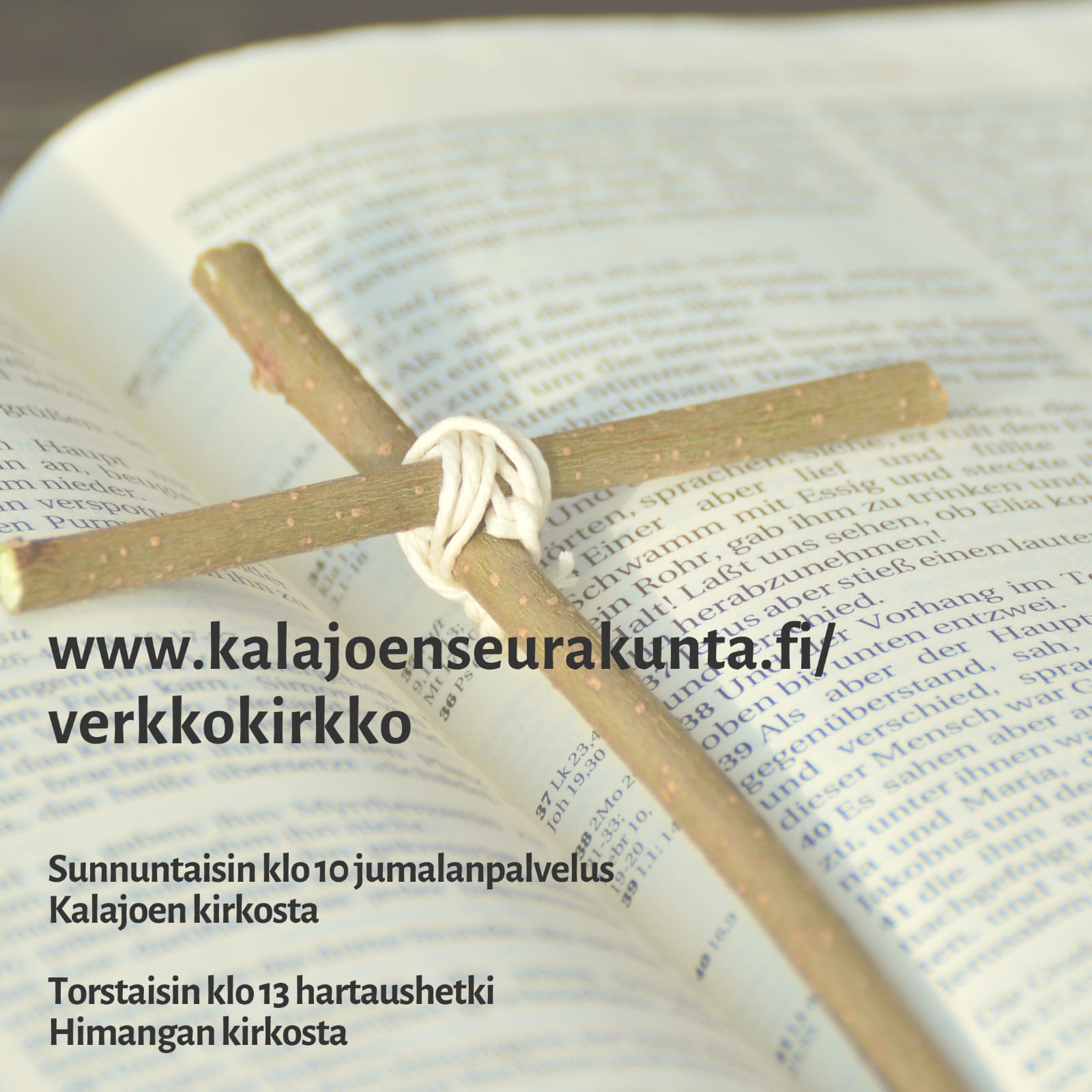 Jumalanpalvelukset tavoittavat myös netin kautta