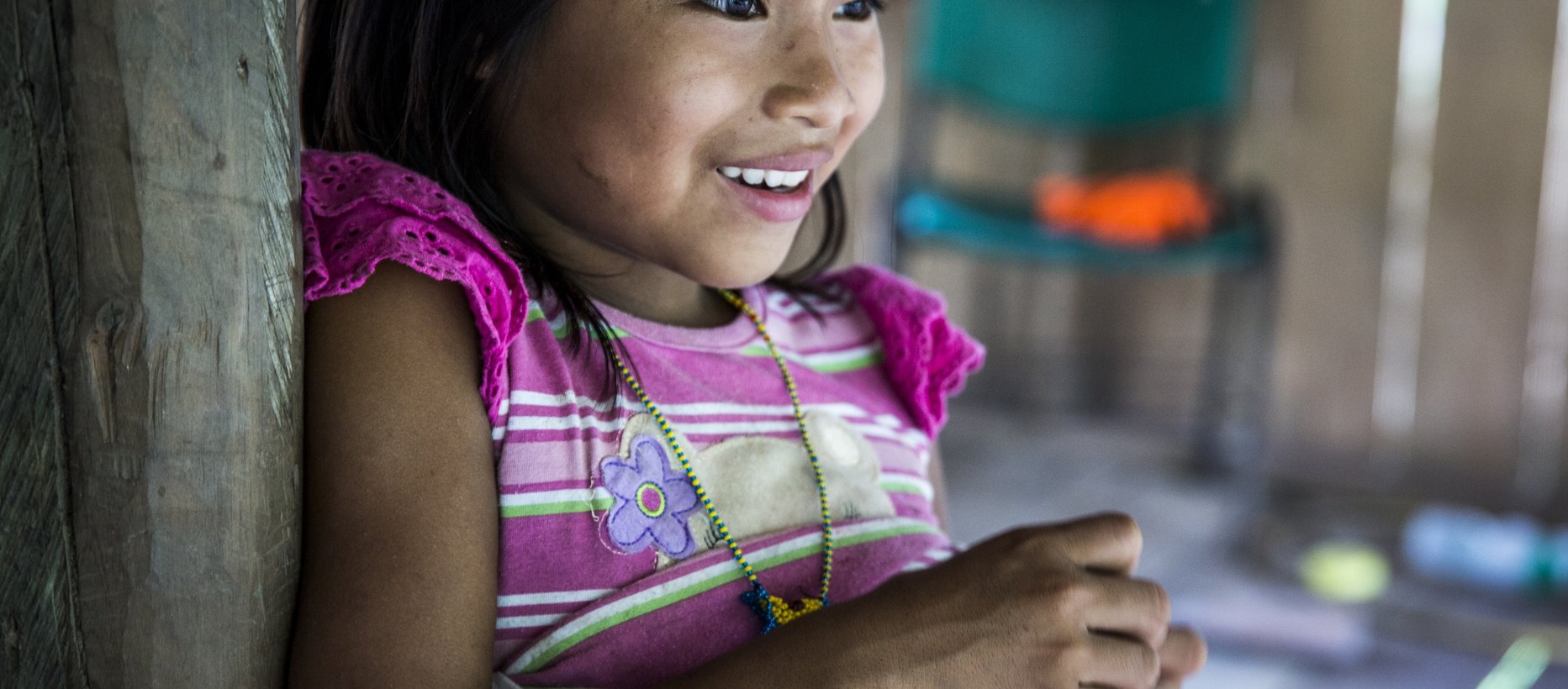Lapsi Kolumbiassa kuva: Meeri Koutaniemi