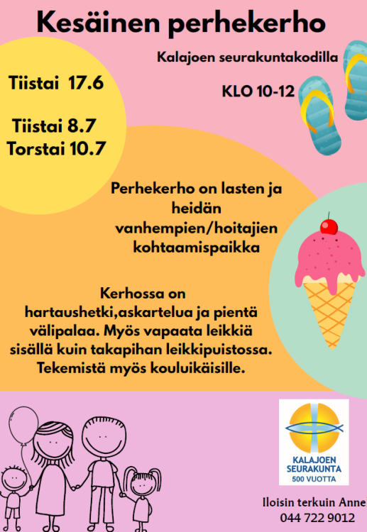 Kesäinen perhekerho Kesäinen perhekerho