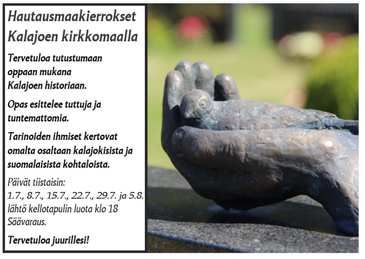 Hautausmaakierros 2025 kirkkomaakierros