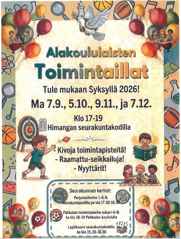 2026 syksy toiminta
