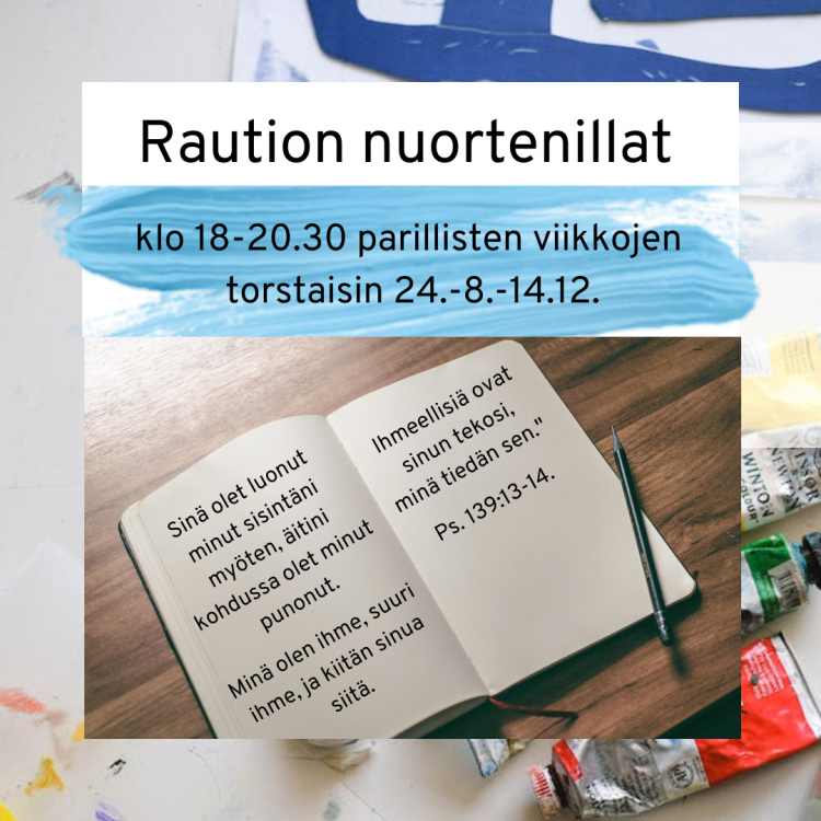 Raution nuortenillat syksykausi