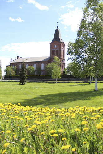 Avaa kuva isommaksi Kalajoen kirkko, kuva Eveliina Pylväs