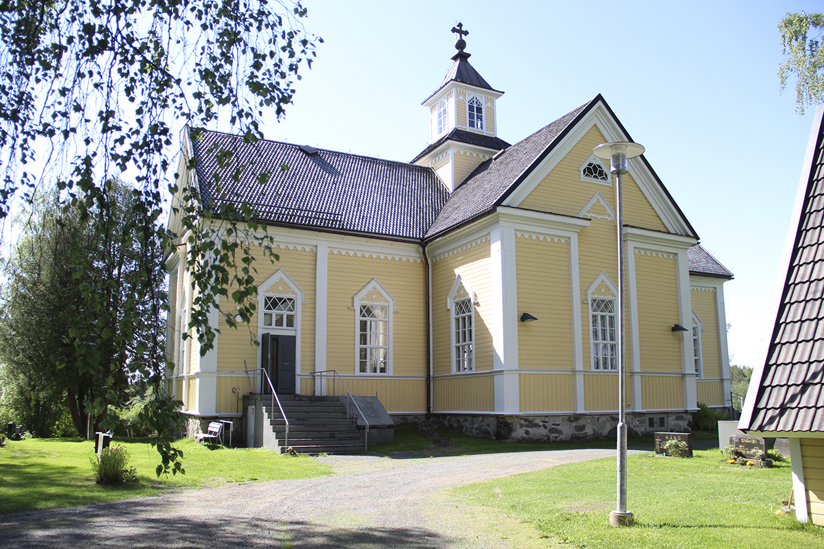 Avaa kuva isommaksi Raution kirkko, kuva Eveliina Pylväs