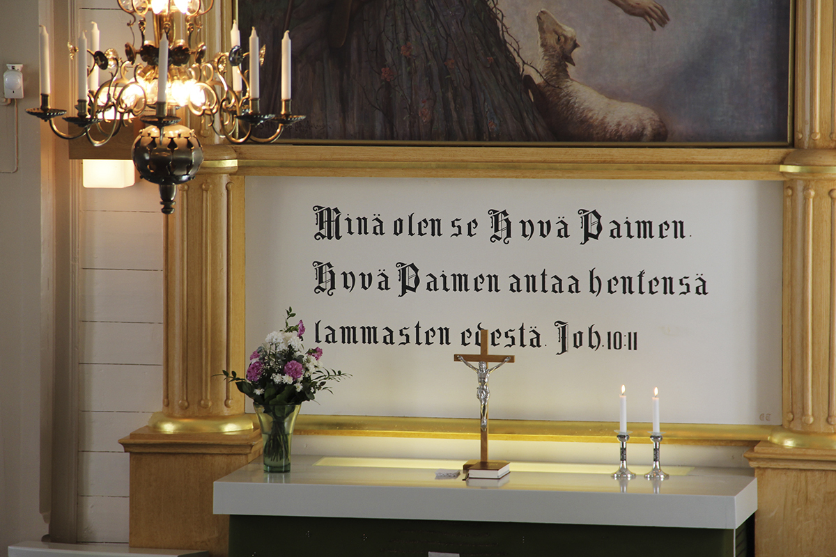 Avaa kuva isommaksi Raution kirkko, kuva Eveliina Pylväs
