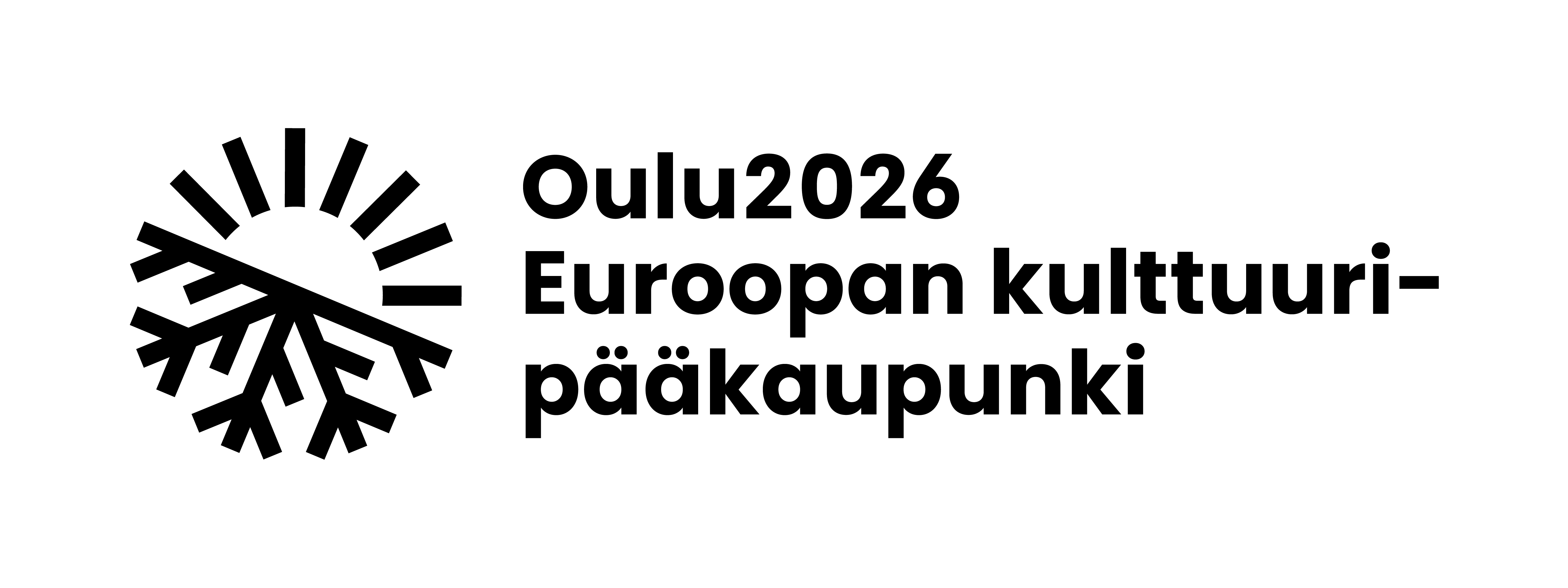 Logo Oulu2026 Euroopan kulttuuripääkaupunki